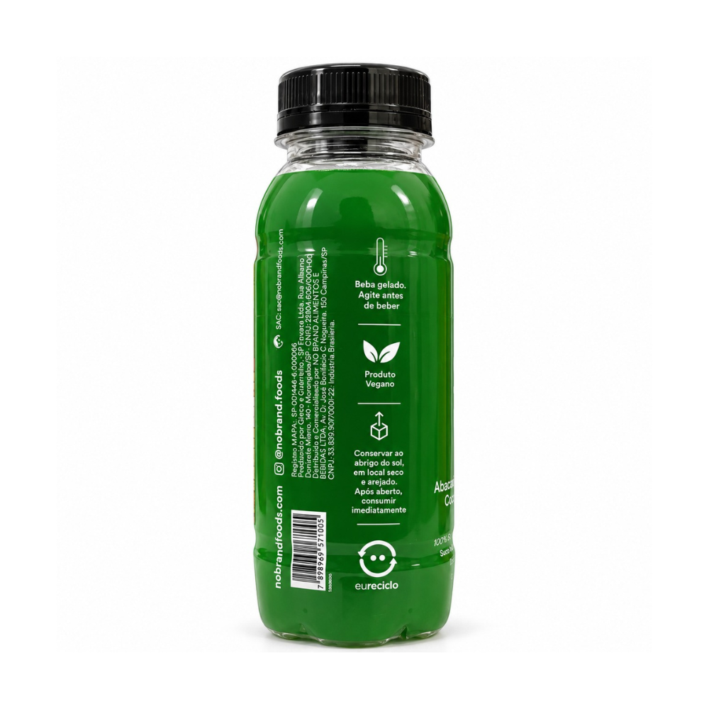 Kit 6X NoBrand 100% Polpa de Fruta 230ml
