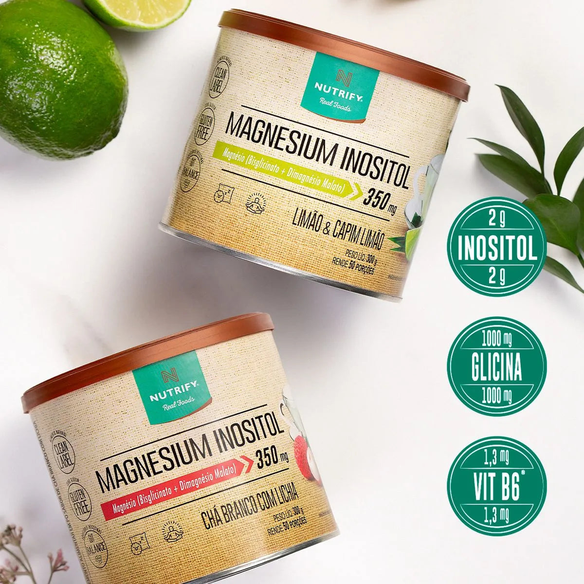 Magnésio Inositol - Nutrify