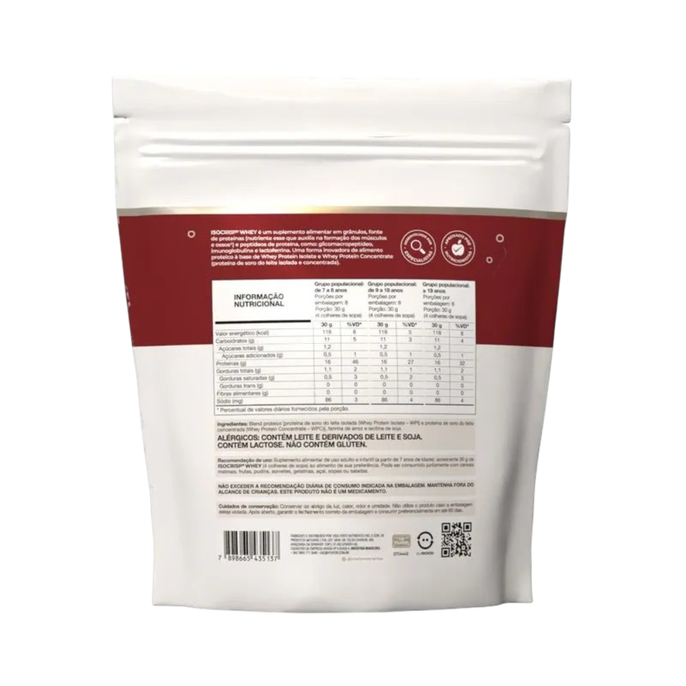 Proteína - Isocrisp Whey - Pouch 240g - Vitafor