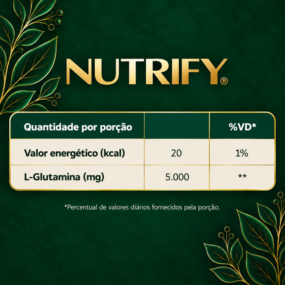 Glutamina - Glutamine - Nutrify