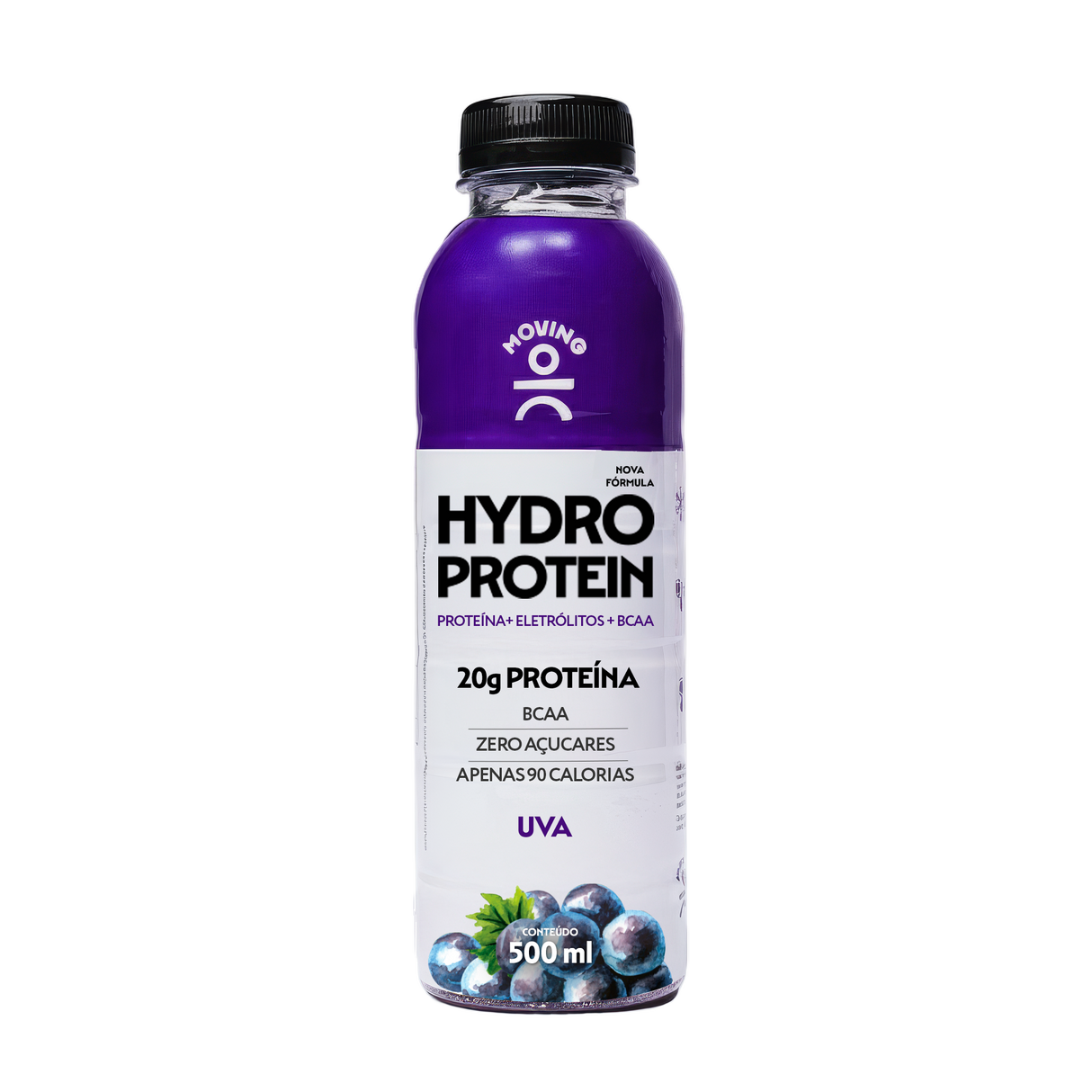 Kit 6 Bebidas Proteicas - Moving Hydro Protein 500ml - MOVING