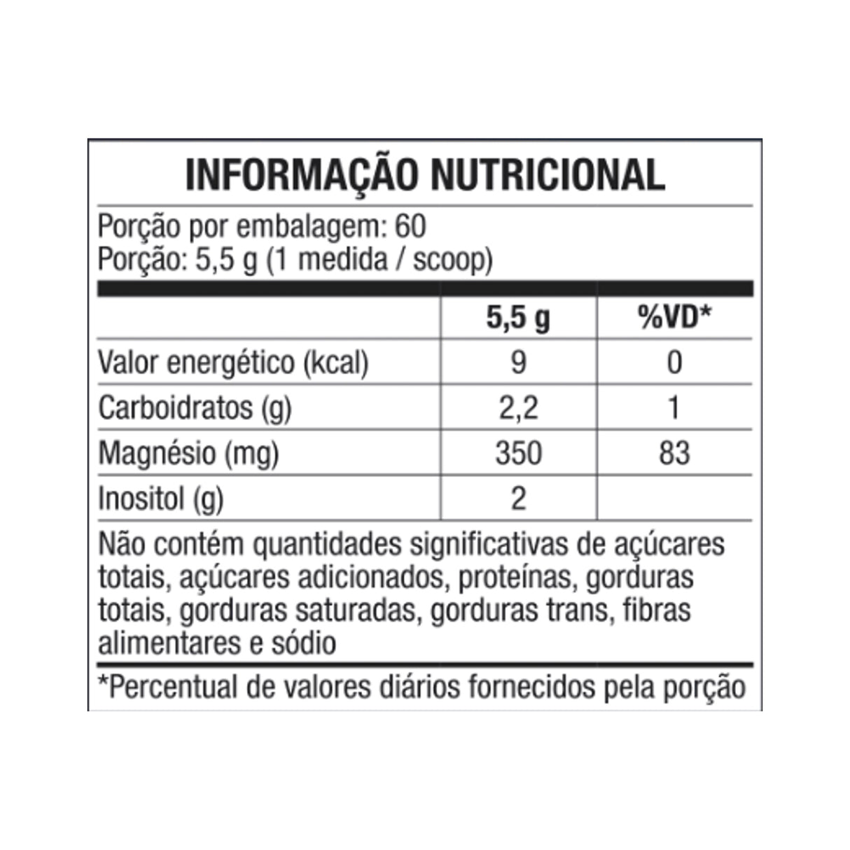 Magnésio Inositol - EQUALIV
