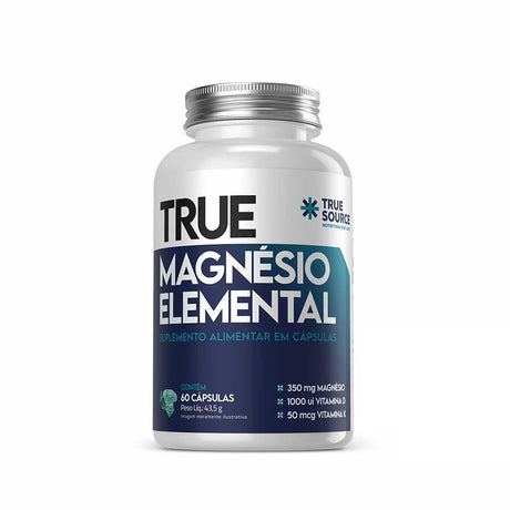 Magnésio - True Magnésio Elemental - True Source - HOTBODY