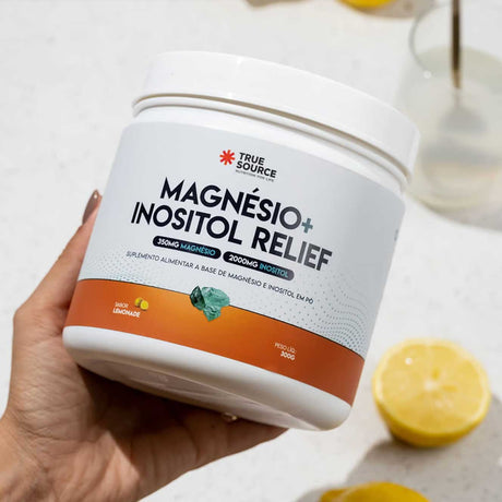 Magnésio - True Magnésio + Inositol Relief 1.0 - True Source - HOTBODY