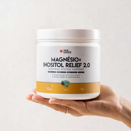 Magnésio - True Magnésio + Inositol Relief 2.0 - True Source - HOTBODY