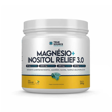 Magnésio - True Magnésio + Inositol Relief 3.0 - True Source - HOTBODY