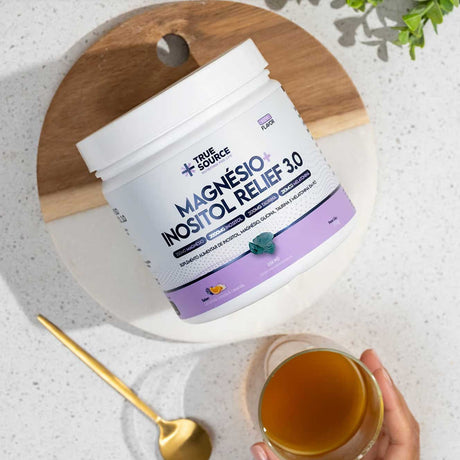 Magnésio - True Magnésio + Inositol Relief 3.0 - True Source - HOTBODY