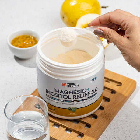 Magnésio - True Magnésio + Inositol Relief 3.0 - True Source - HOTBODY