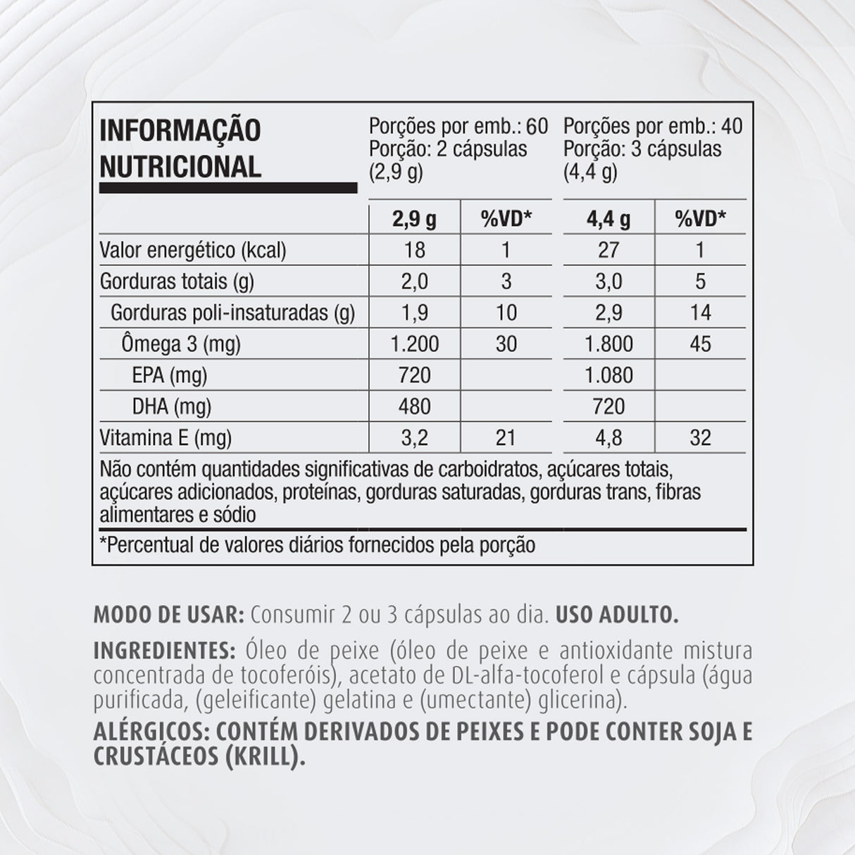 Ômega 3 - Ultra Caps - EQUALIV