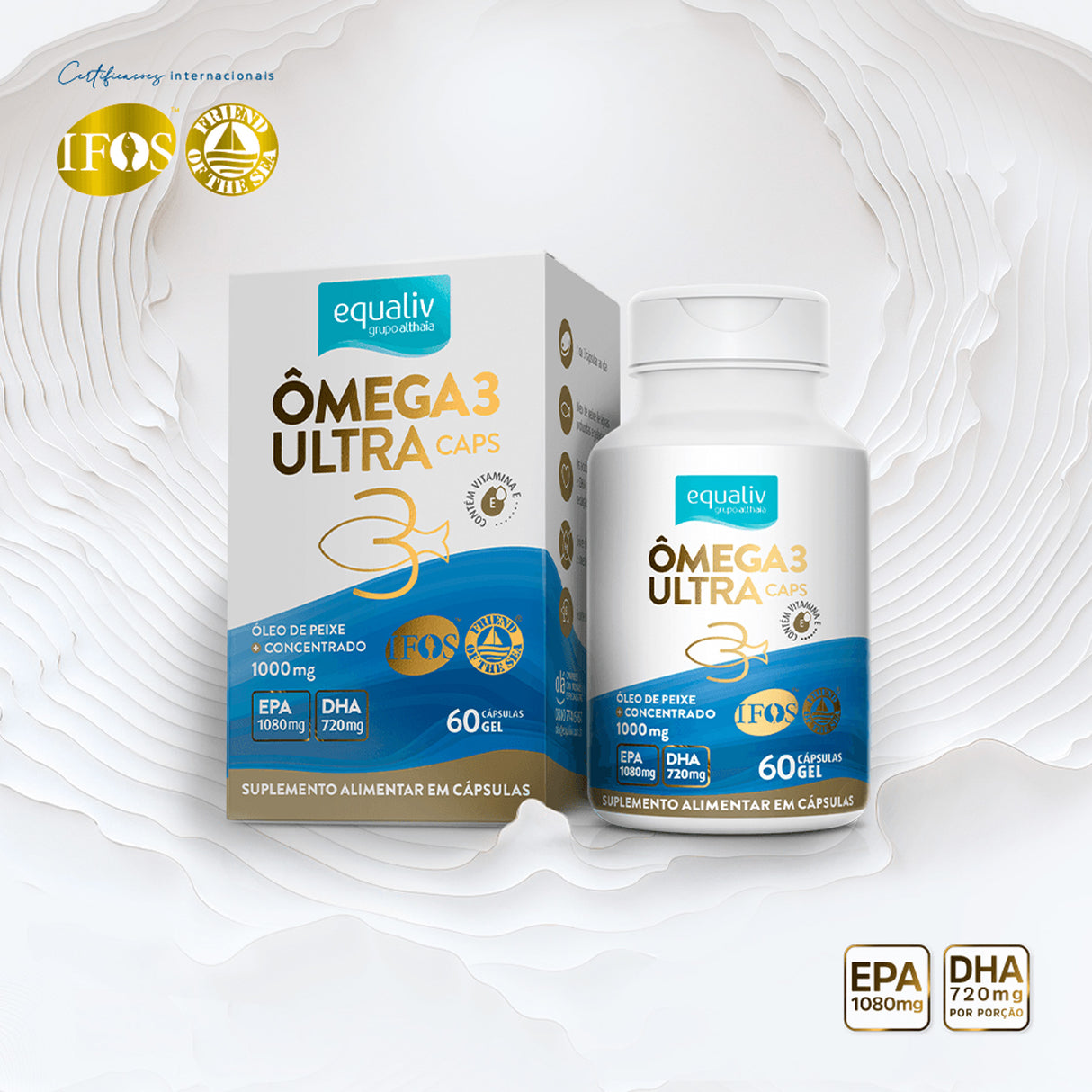 Ômega 3 - Ultra Caps - EQUALIV