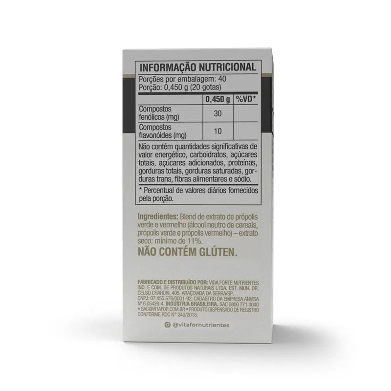Própolis Líquido - Em Gotas 20mL - VITAFOR