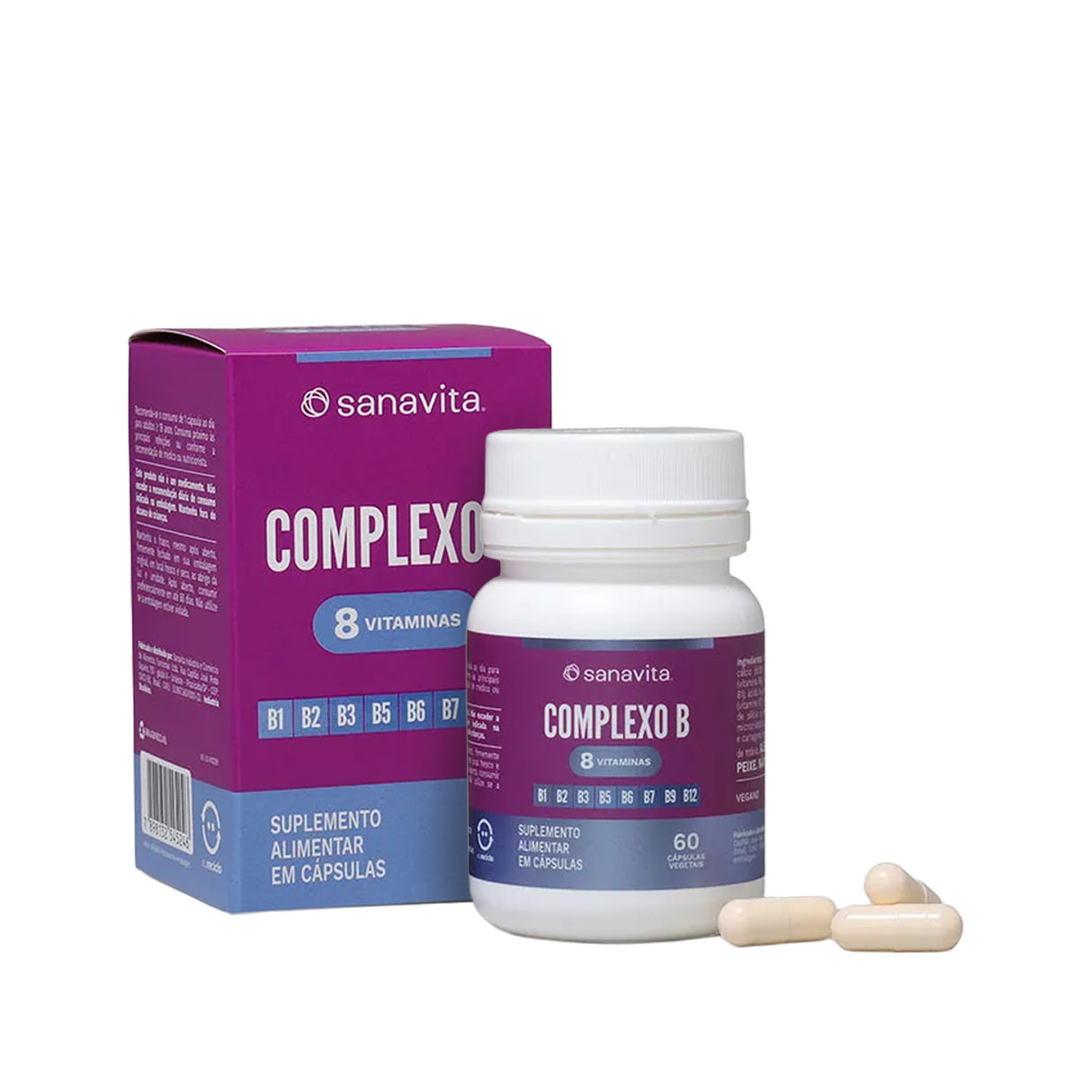 Vitamina B - Complexo B - SANAVITA