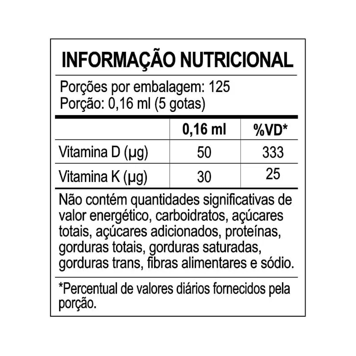 Vitamina D - Vitamina D3 + K2 - SANAVITA