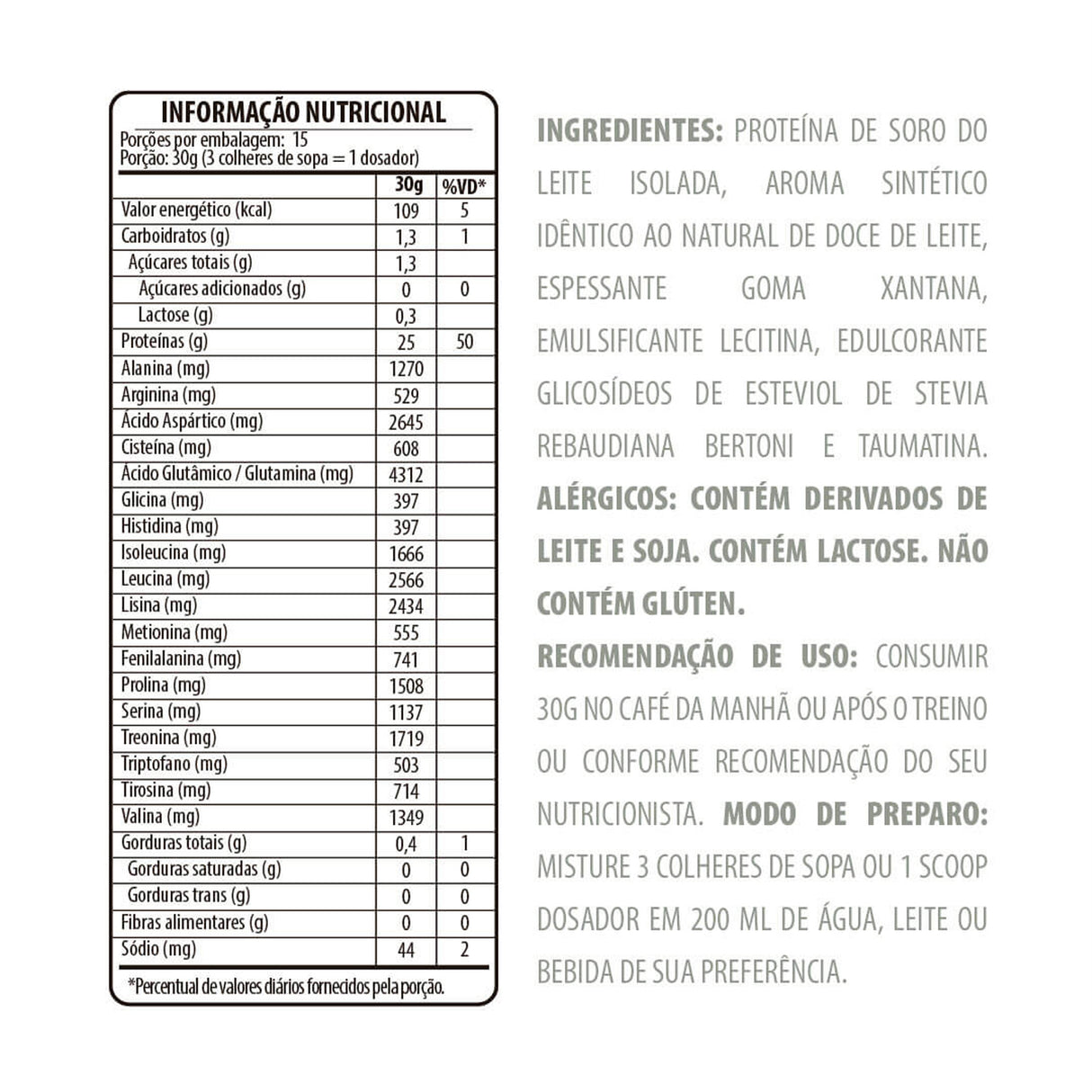 Whey Protein Isolado - Belt Bari - BELT NUTRITION