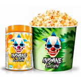 Kit Balde de pipoca + 1 pré treino insane clow 350g Demons lab