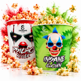Pré Treino Demons Lab Insane Clown 210g + Balde Pipoca 2,5L