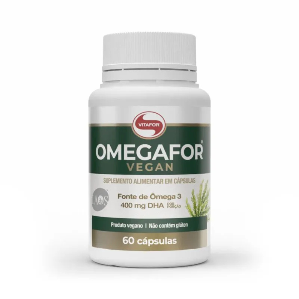 Omega 3 - Omegafor Vegan - 60 cap - Vitafor