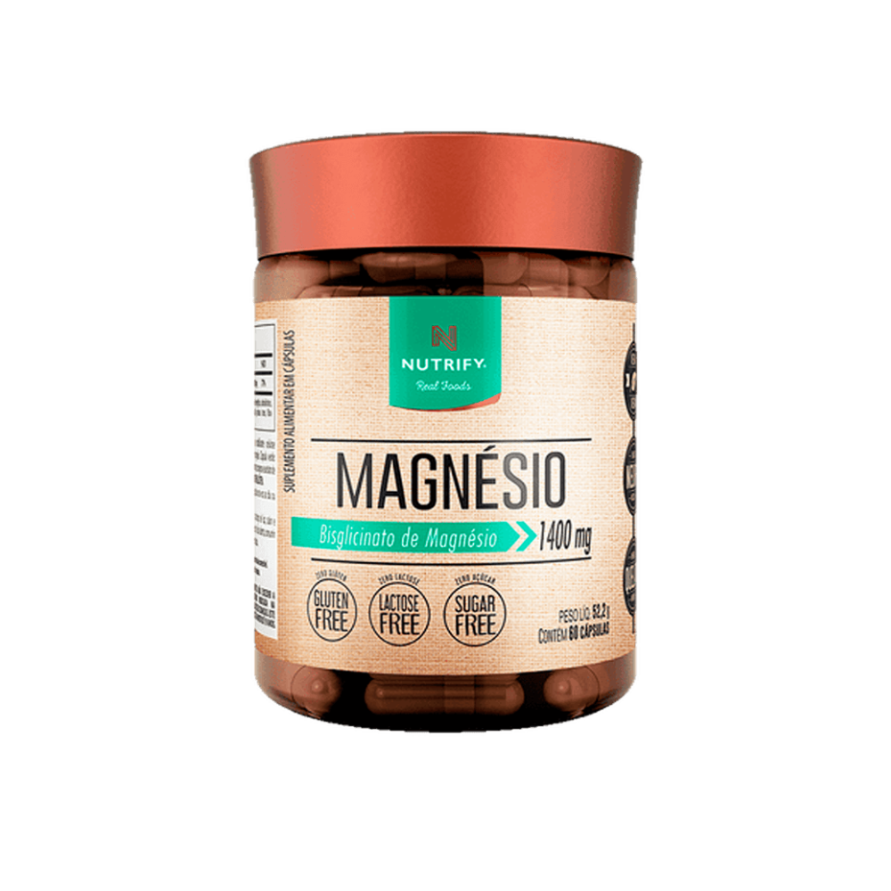 Magnésio - Magnésio Bisglicinato - Nutrify
