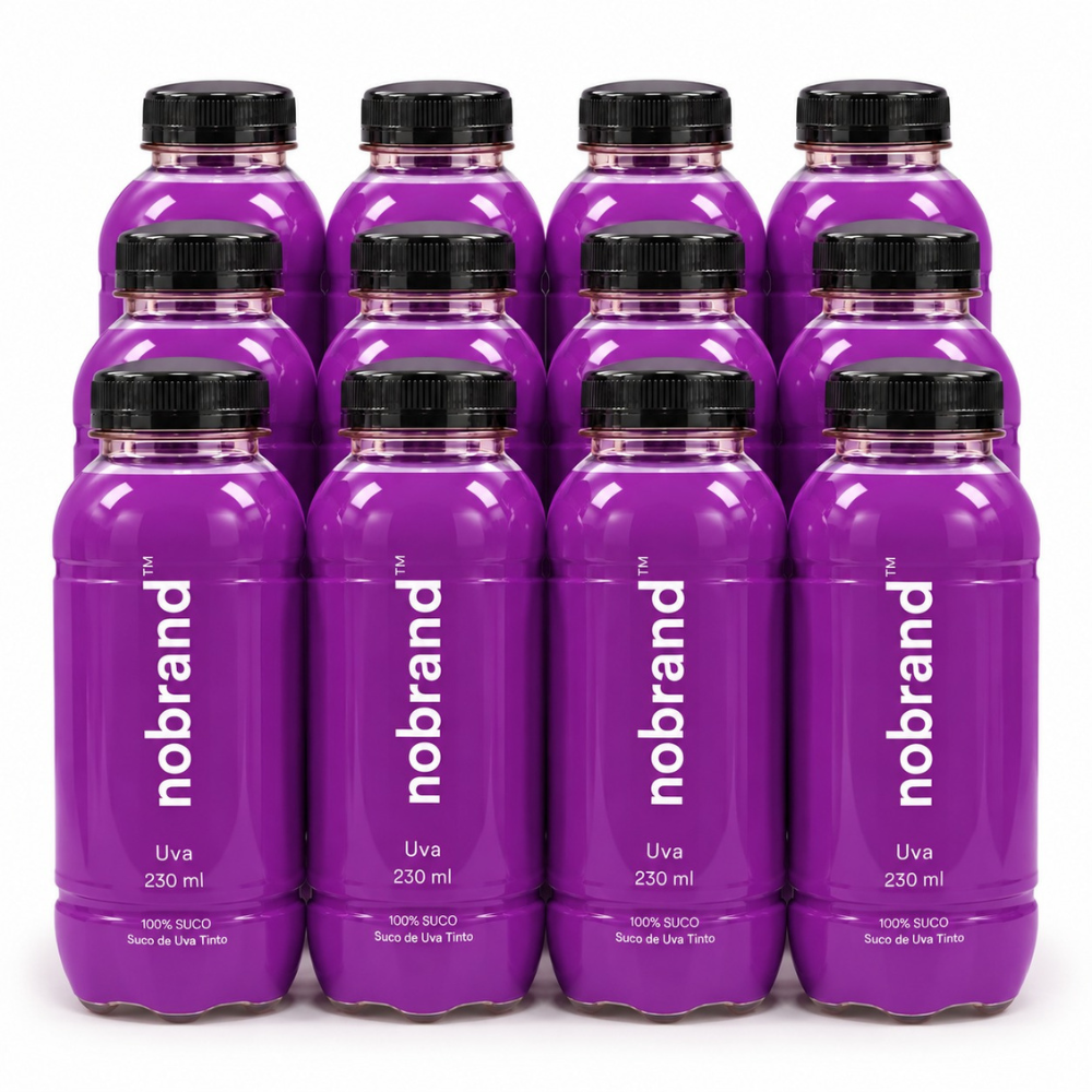 Kit 12X NoBrand 100% Polpa de Fruta 230ml