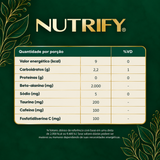 Move up Nutrify 30saches pré treino Sabor frutas vermelhas