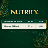 Vitamina - VIT B12 em Gotas - NUTRIFY