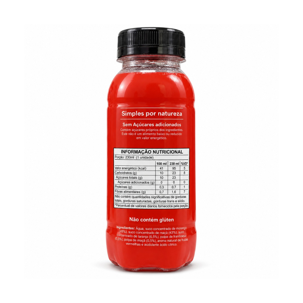 Kit 6X NoBrand 100% Polpa de Fruta 230ml