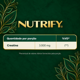 Creatina - 100% Creatine - Nutrify