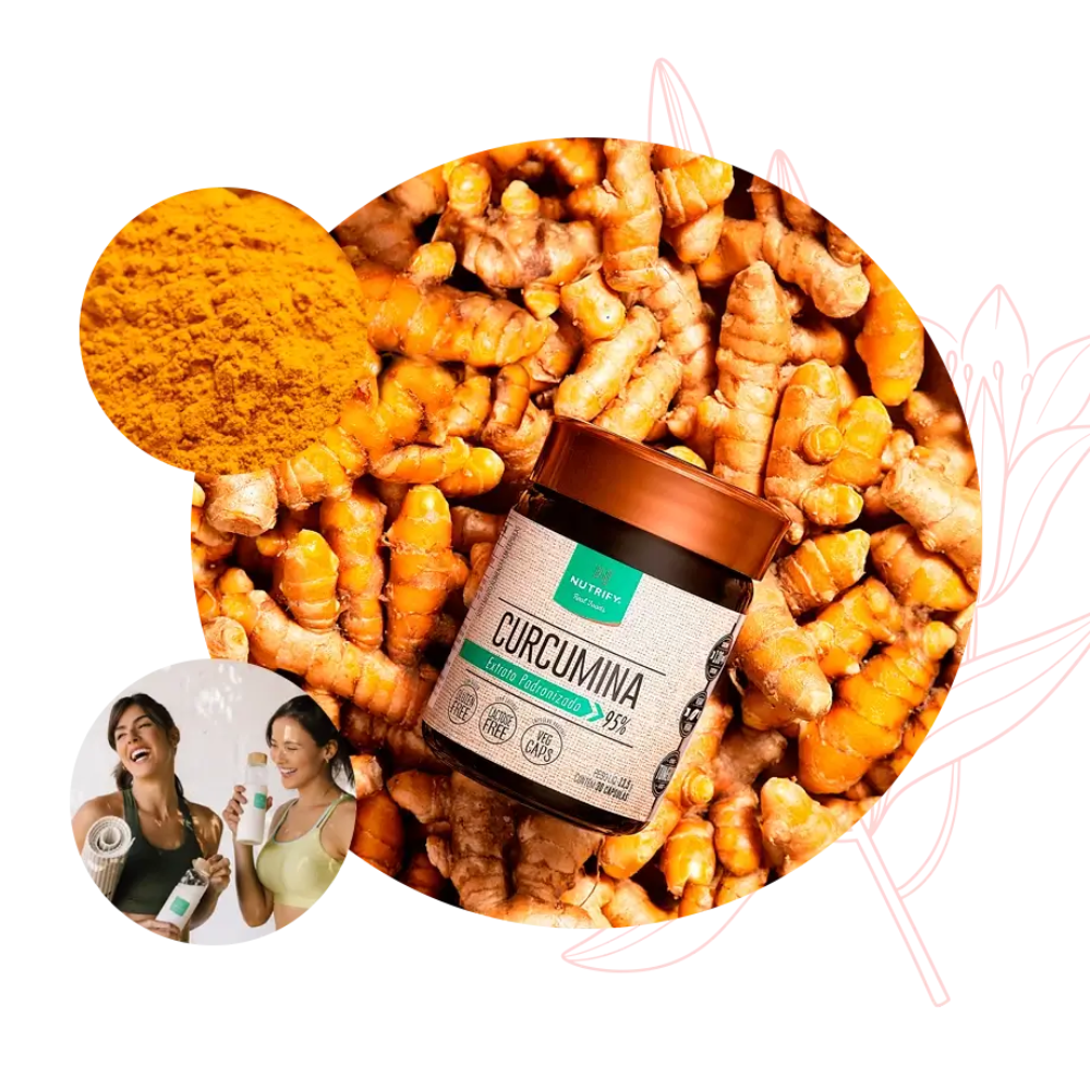Curcumina Nutrify 30cps extrato padronizado