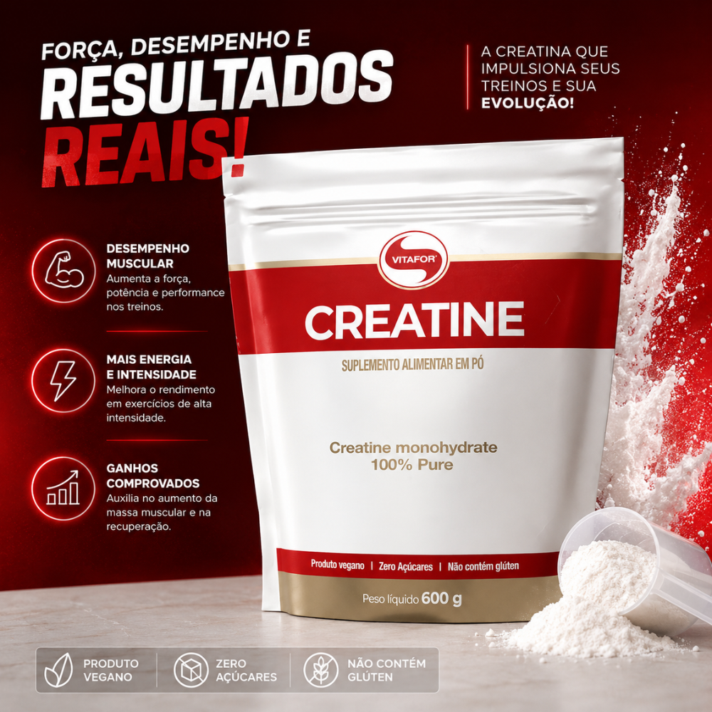 Creatine pouch Vitafor 600g