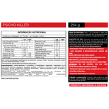 Kit Balde de pipoca + 1 pré treino psicho killer 294g Demons lab