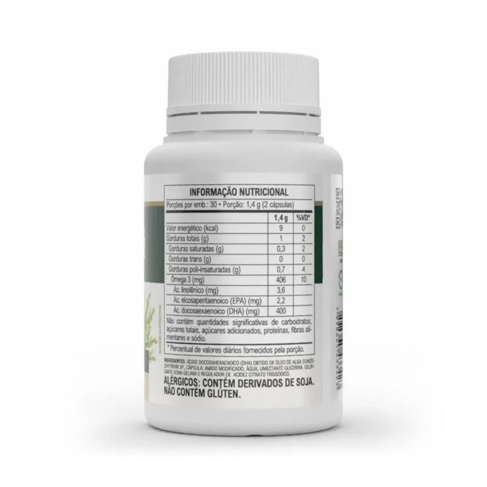 Omega 3 - Omegafor Vegan - 60 cap - Vitafor
