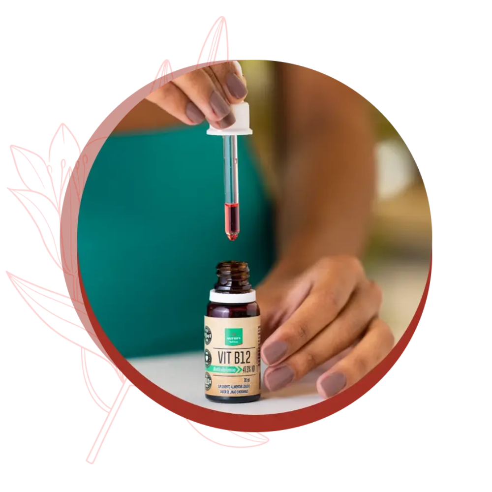 Vitamina - VIT B12 em Gotas - NUTRIFY