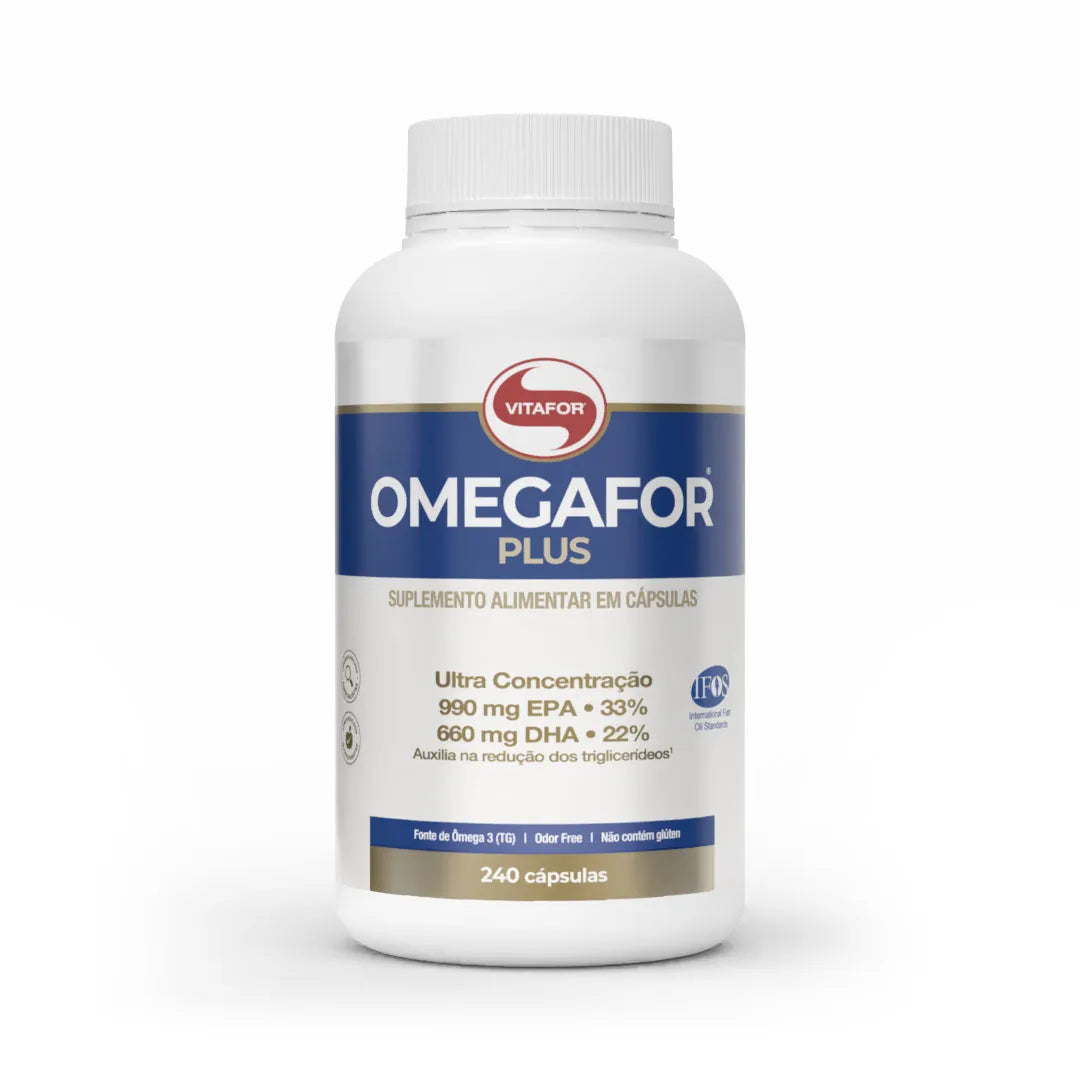 Omega 3 - Omegafor Plus - 240 caps - Vitafor