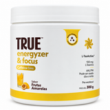 TRUE ENERGYZER & FOCUS - FRUTAS AMARELAS 450g - TRUE SOURCE