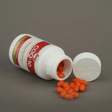 Coenzima Q10 - 60 cap (100mg p/ porção) - Vitafor - HOTBODY