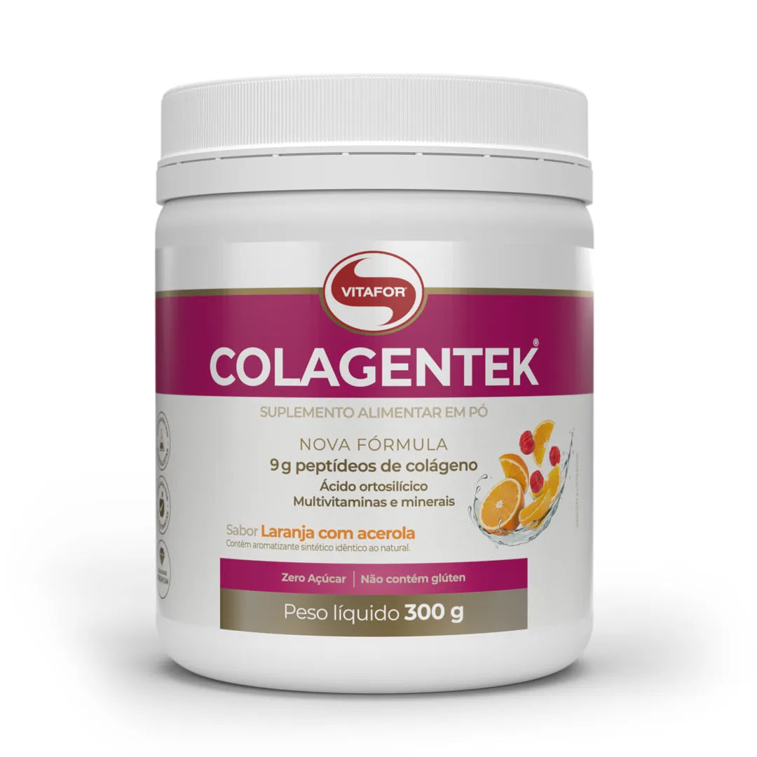 Colágeno Hidrolisado - Colagentek - 300g - Vitafor - HOTBODY