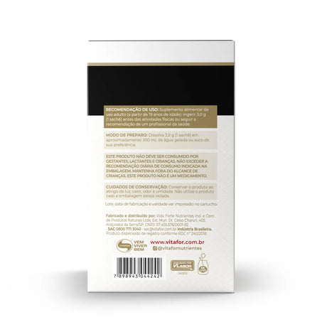 Creatina - Creafort (Creapure) - 30 sachês 3g - Vitafor - HOTBODY