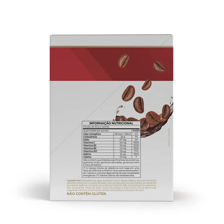 Pré Treino - Endurance Caffeine gel - 12 sachês 30g - Vitafor - HOTBODY