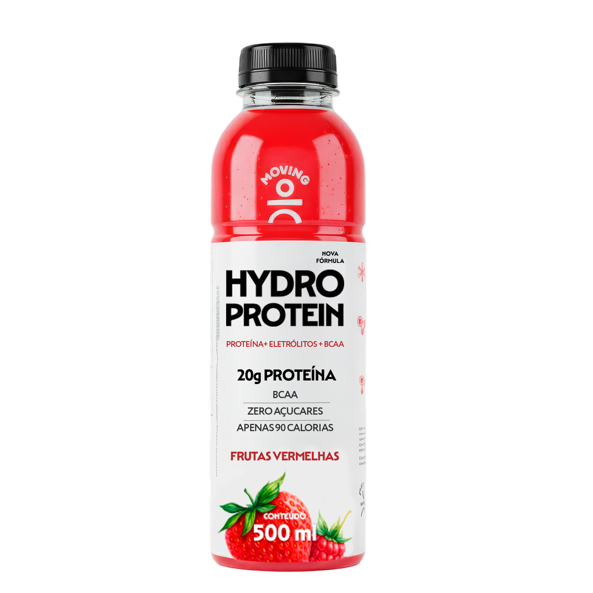 Kit 6 Bebidas Proteicas - Moving Hydro Protein 500ml - MOVING