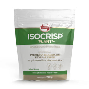 Proteína Isolada - Isocrisp plant - Pouch 240g - Vitafor - HOTBODY