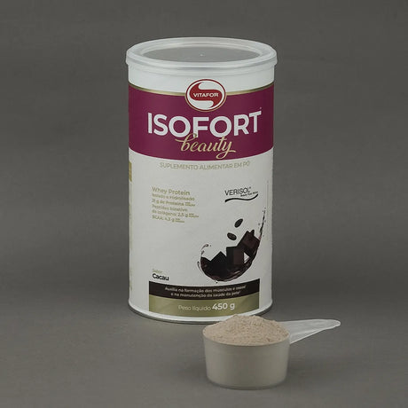 Whey Protein - Proteína - Isofort Beauty - 450g - Vitafor - HOTBODY