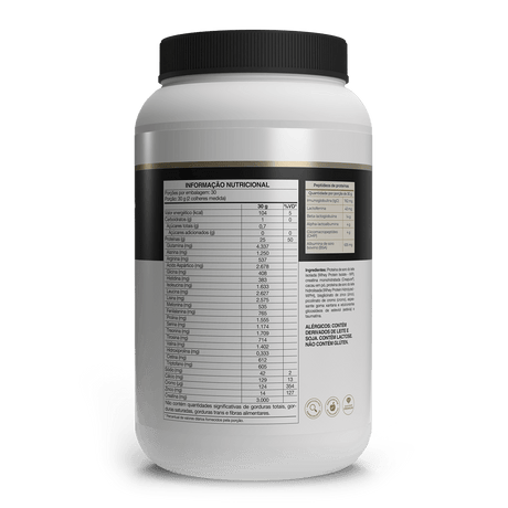 Proteína - Whey Protein Isolado e Hidrolisado - Isofort Ultra Imuno - 900g - Vitafor - HOTBODY