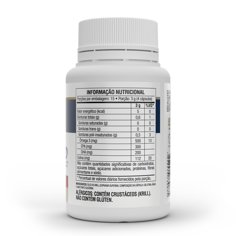 Ômega 3 - Krill Vit - Cápsulas - Vitafor - HOTBODY