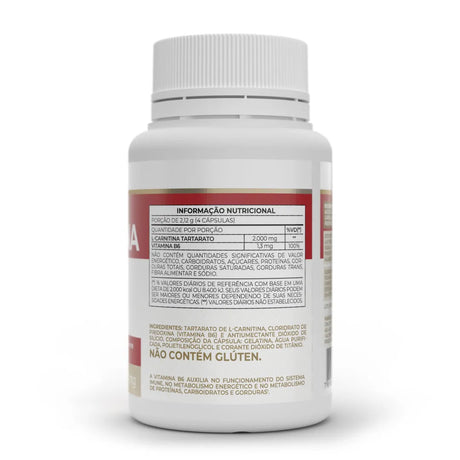 Aminoácido - L-Carnitina - Cápsulas - Vitafor - HOTBODY