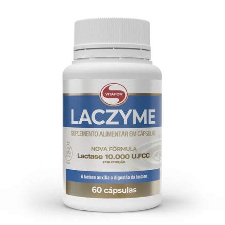 Enzima Digestiva -  Laczyme - 60 cap - Vitafor - HOTBODY
