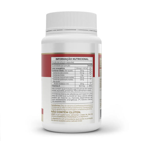 Óleo de Cártamo - Lipix - 120 caps - Vitafor - HOTBODY