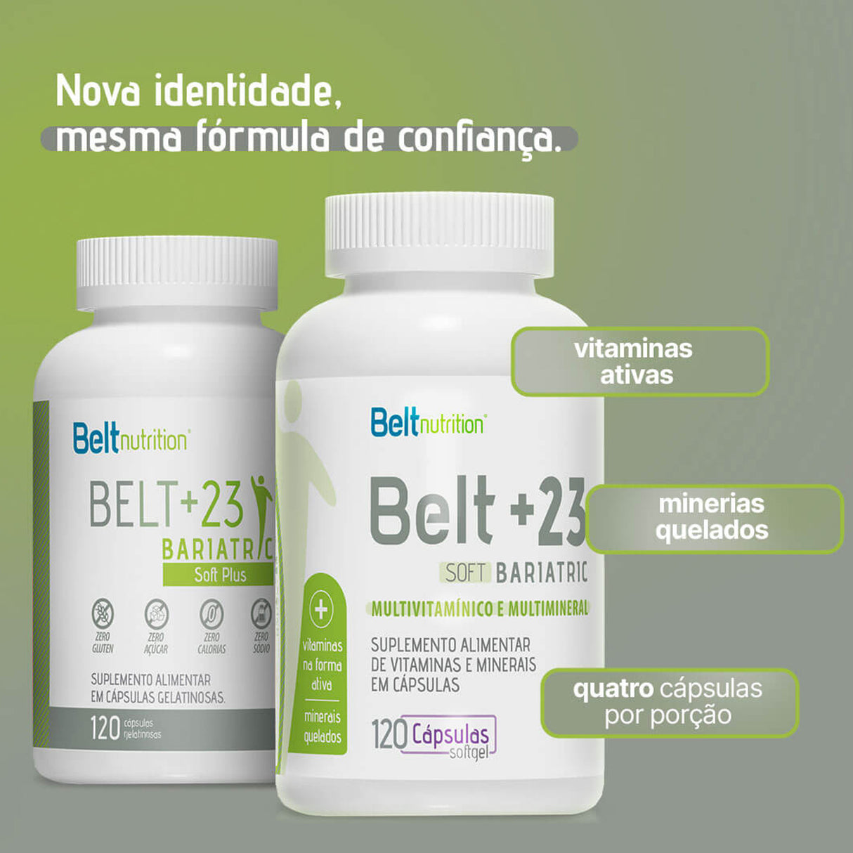 Multivitamínico - Belt +23 Bariatric Soft - BELT NUTRITION