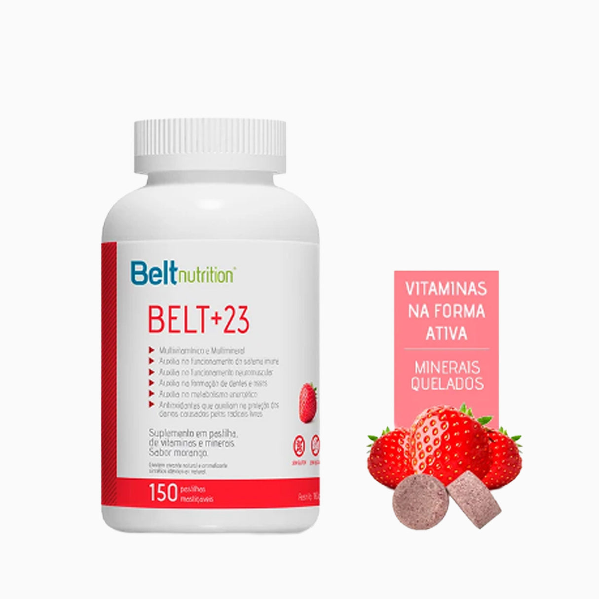 Multivitamínico - Belt +23 Mastigável - BELT NUTRITION