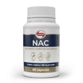 Aminoácido - NAC - 60 Cápsulas - Vitafor - HOTBODY