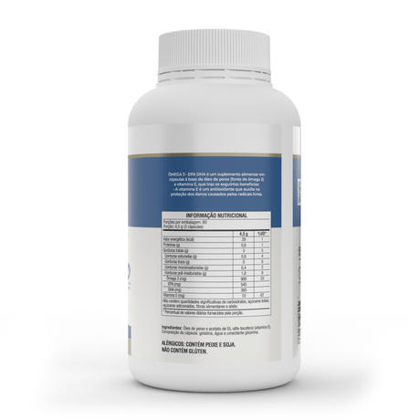 Ômega 3  -EPA DHA - Cápsulas - Vitafor - HOTBODY